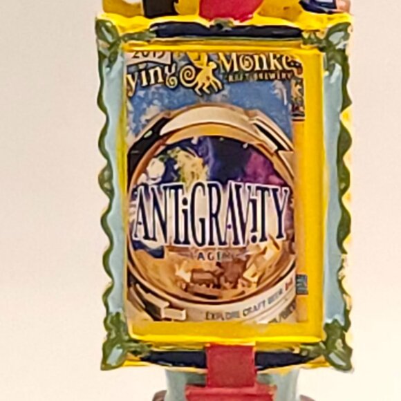 FLYING MONKEYS Antigravity Lager Tap Handle Craft Brewing Company - Picture 7 of 7